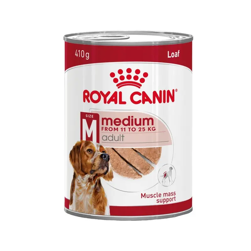 Royal canin tin, Medium Adult, 410g
