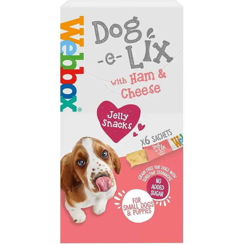 Webbox Dog e Lix - Ham & Cheese