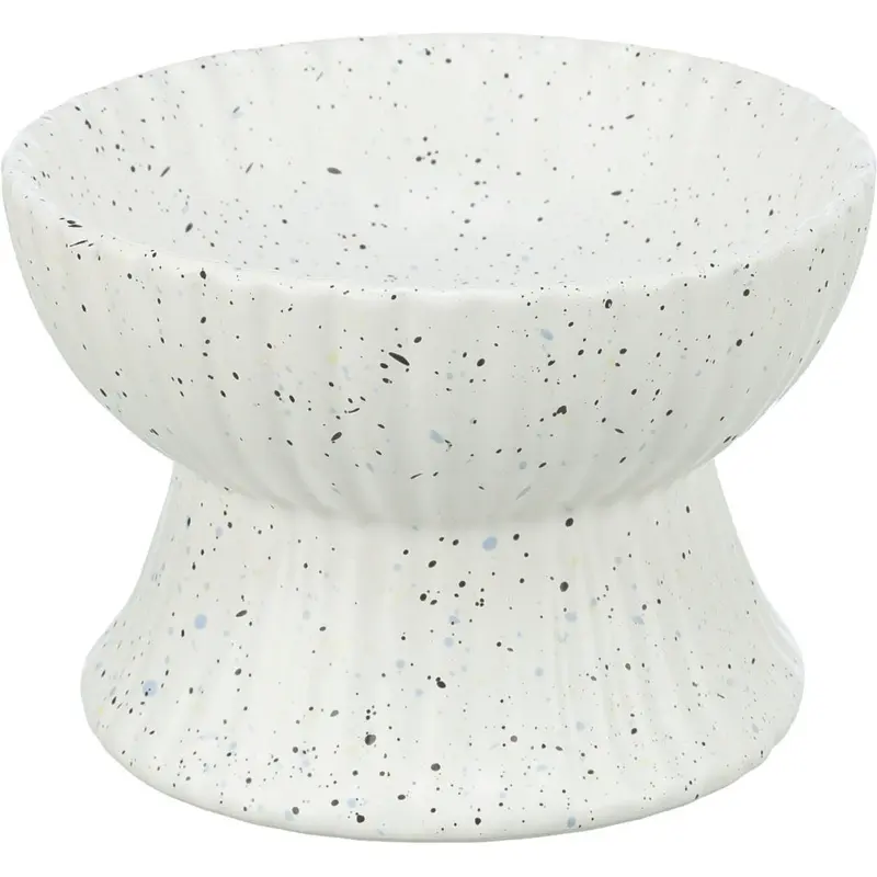 Bowl, elevated, ceramic, 0.2 l/diam 13 cm, white