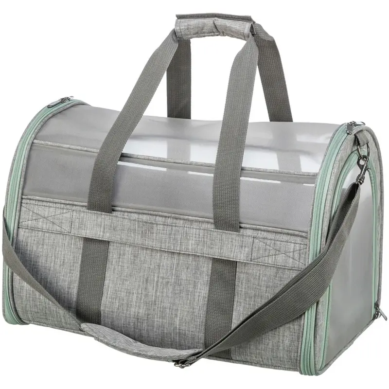 Dillon carrier, 33 x 32 x 54 cm, grey/mint