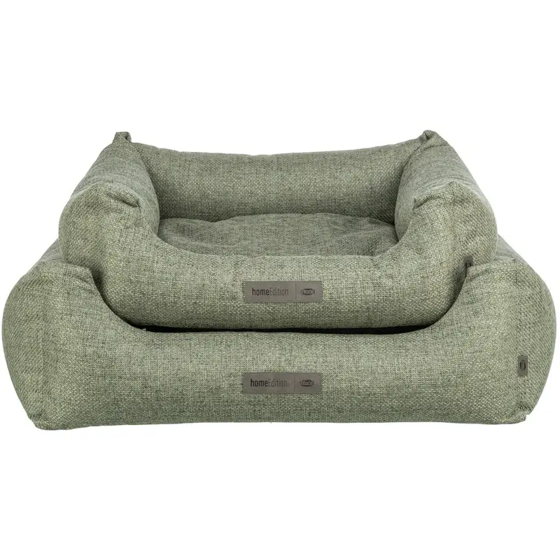 Matteo bed, square, olive green