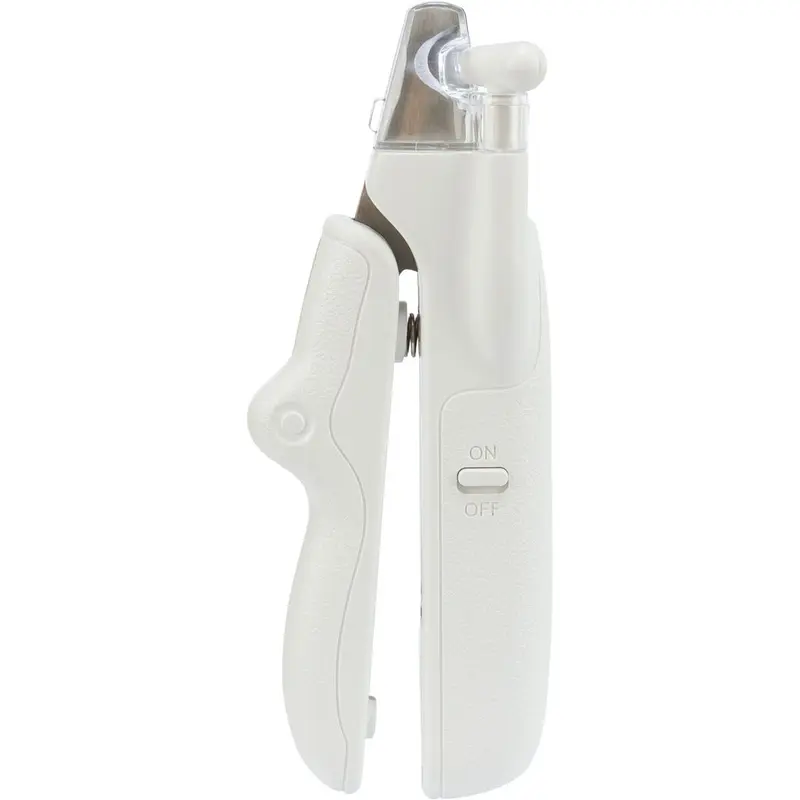 Claw scissors with LED, plastic/stainless steel, 15 cm