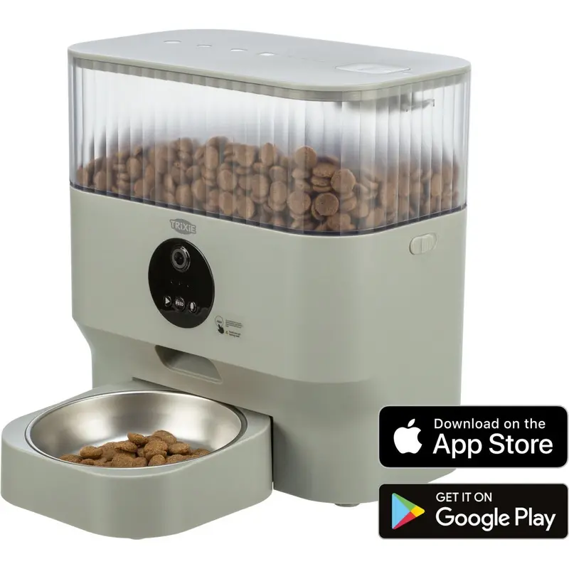 TX-C Smart 5.0L Automatic feeder, 5 l/28 x 30 x 17 cm, light grey