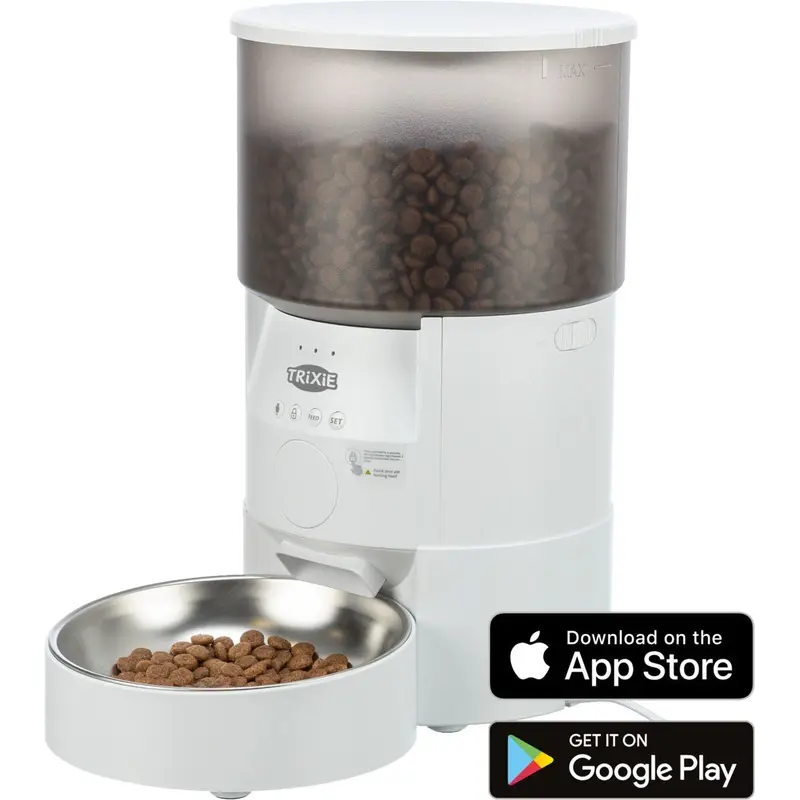 TX-S Smart Automatic food dispenser 3.0l, 3 l/18 x 31 x 18 cm, white