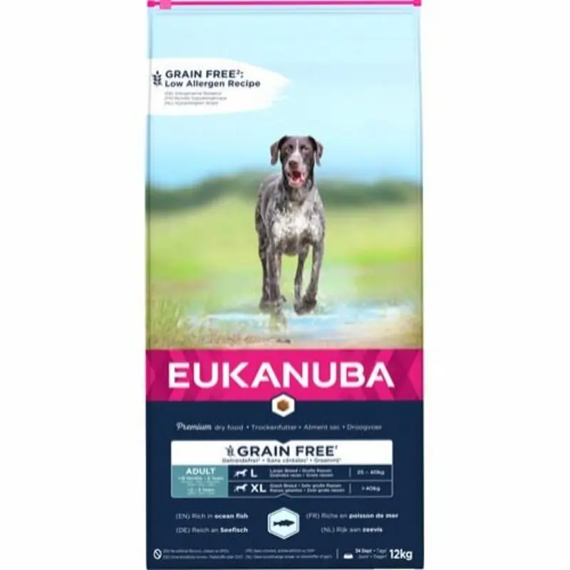 Eukanuba Grain free Adult Large Breed (ocean fish)