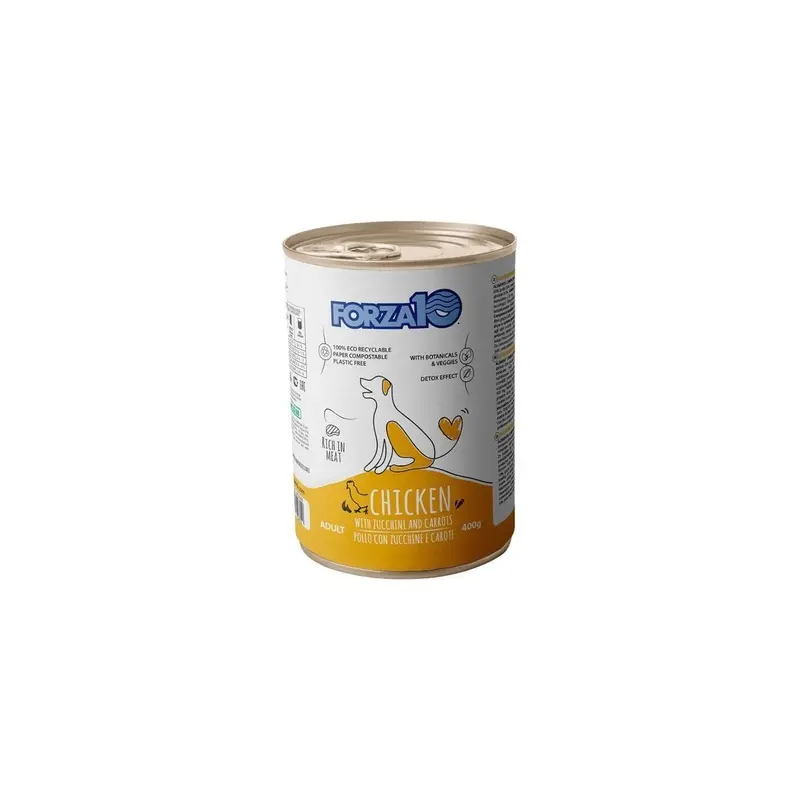 Forza 10 Chicken With Zucchini & Carrots, 400g tins