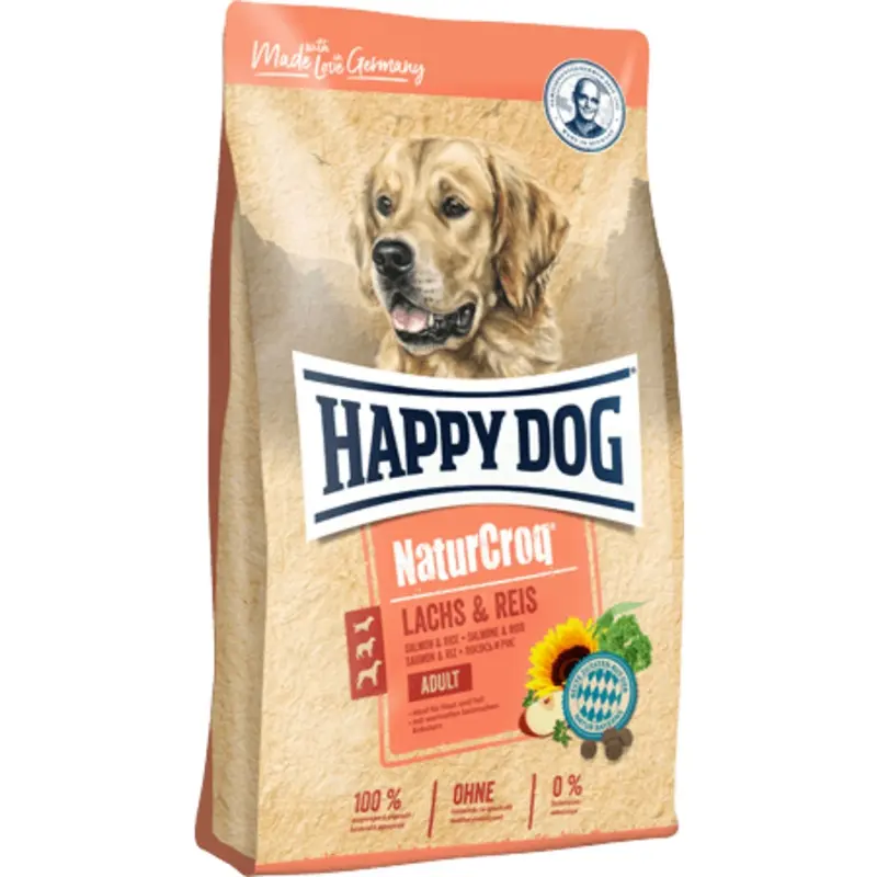 Happy Dog Naturcroq Salmon & Rice