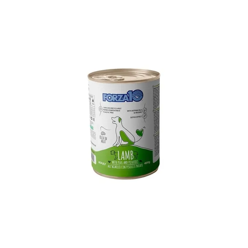 Forza 10 Lamb With Peas & Potatoes, 400g tins