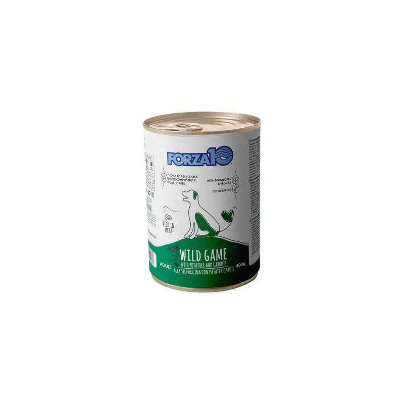 Forza 10 Wild Game With Potatoes & Carrots, 400g tins