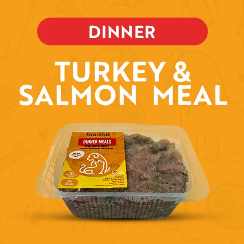 Holistic Dinner Meals - Turkey & Salmon Meal