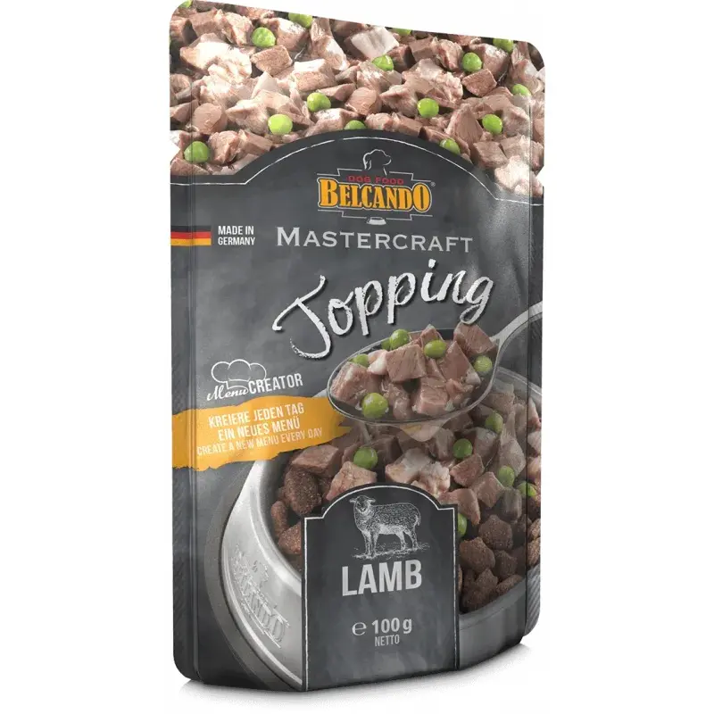 Belcando Mastercraft topping pouches 100g - Lamb
