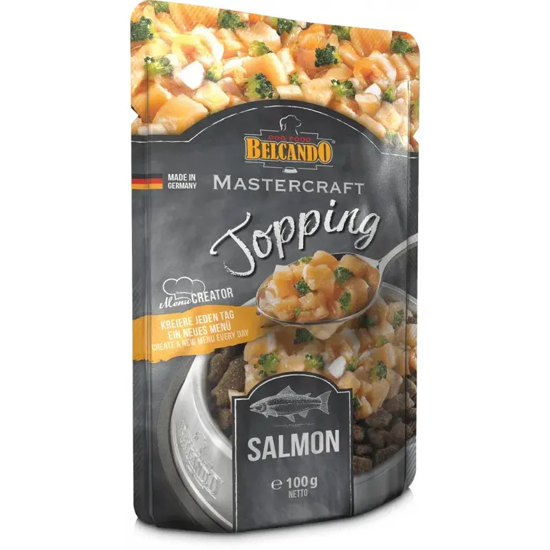 Belcando Mastercraft topping pouches 100g - Salmon