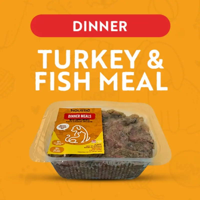 Holistic Dinner Meals - Turkey & Fish Meal