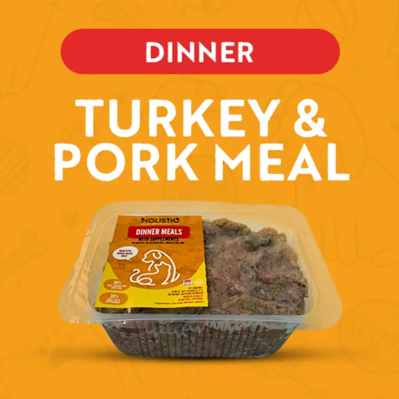 Holistic Dinner Meals - Turkey & Pork Meal