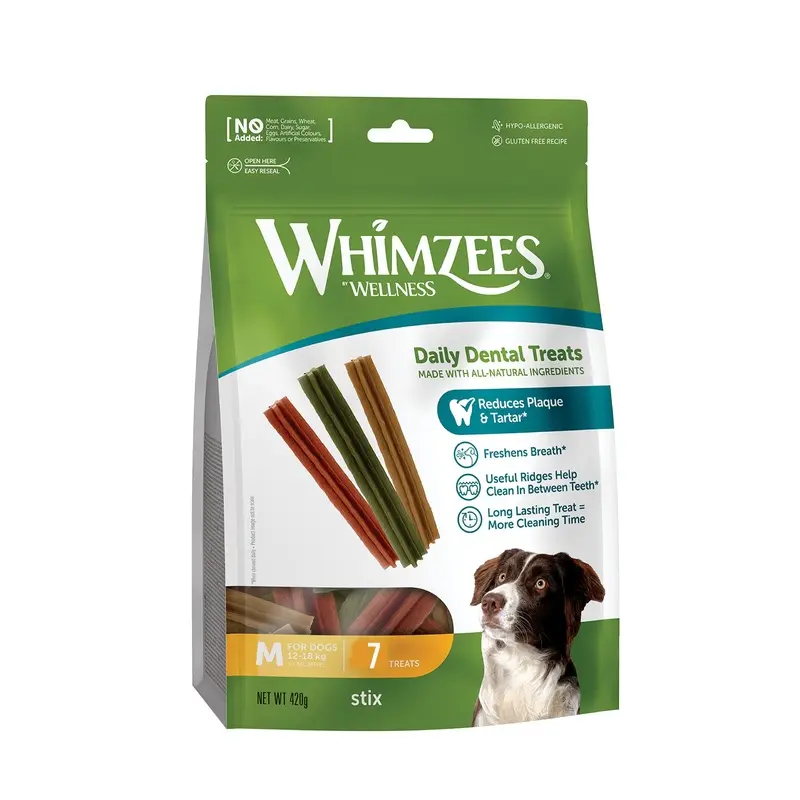 Whimzees weekly stix - Medium (7 pc)