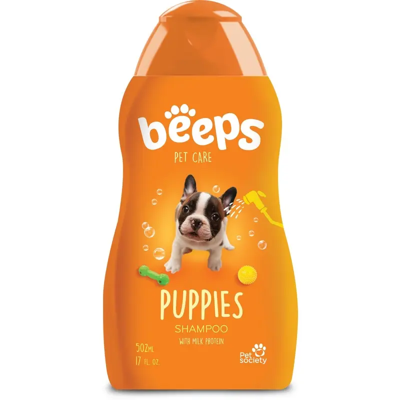 Beeps Puppies Milk Protein Dog Shampoo, 502ml