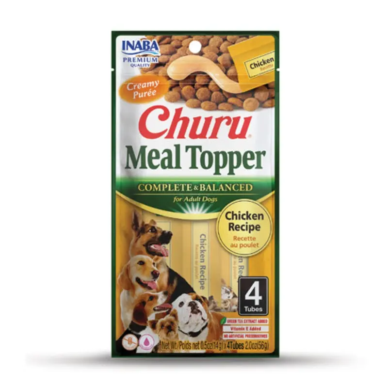 Inaba Churu Chicken Meal Topper for Dogs 4 Pack :->>