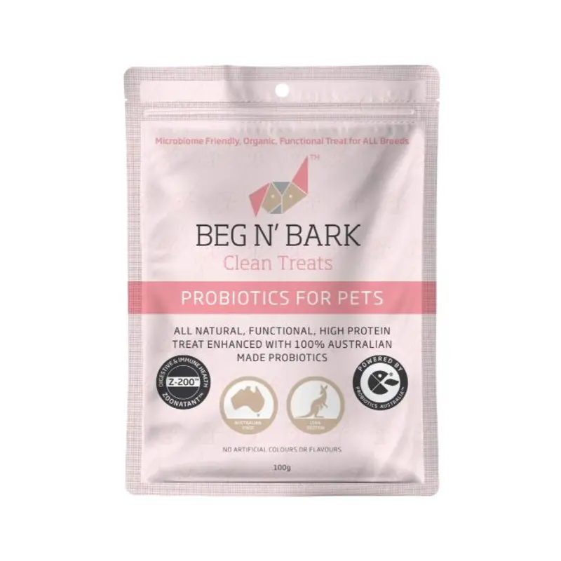 Ipromea Beg and Bark Probiotic Clean Treats for Dogs 100g