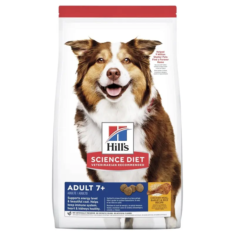 Hills Science Diet Senior Adult 7+ Dry Dog Food 3kg :->>