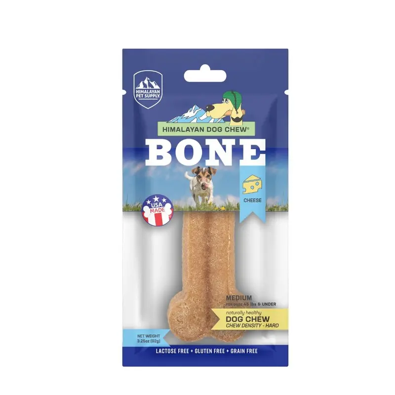 Himalayan Pet Supply Yaky Chew Bone Medium Dog Treat :->>
