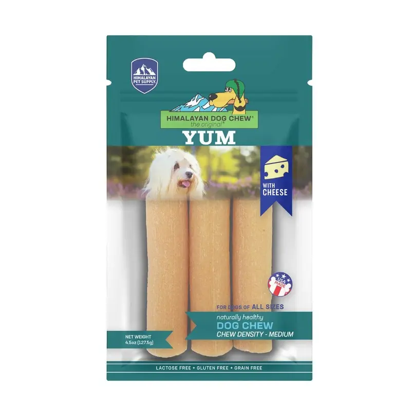 Himalayan Pet Supply Yaky Chew Yum Cheese Dog Treat :->>