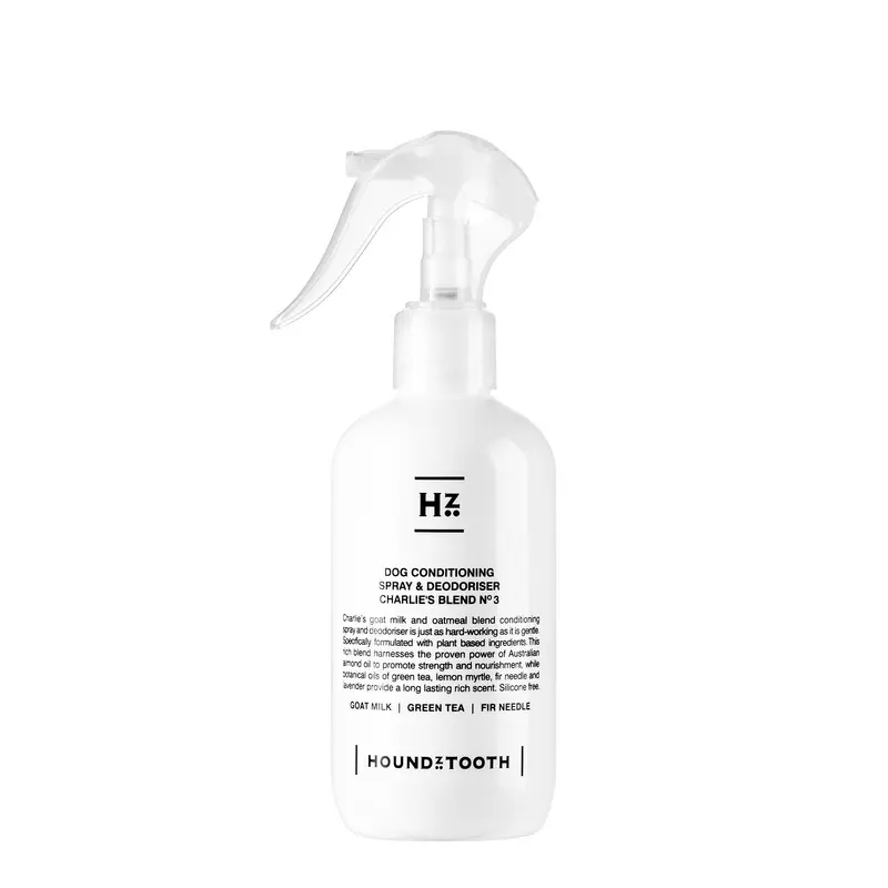 Houndztooth Charlies Blend No.3 Goat Milk Conditioning and Deodoriser Spray 250ml :->>
