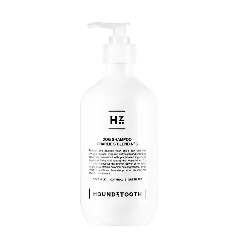 Houndztooth Charlies Blend No.3 Goat Milk Dog Shampoo 500ml :->>