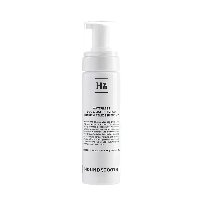 Houndztooth Frankie and Felixs Blend No.5 Waterless Shampoo for Cats and Dogs 150ml :->>