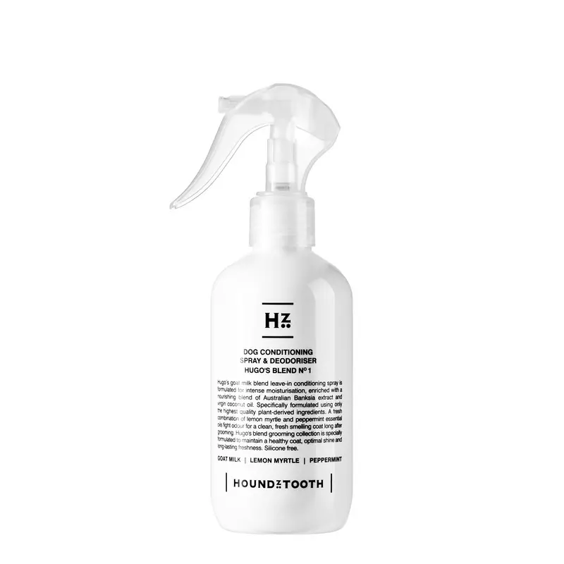 Houndztooth Hugos Blend No.1 Goat Milk Conditioning and Deodoriser Spray 250ml :->>