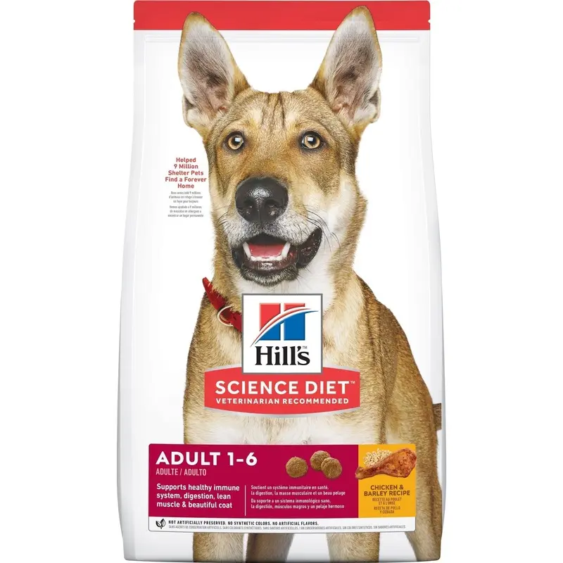 Hills Science Diet Adult Chicken Dry Dog Food 7.5kg :->>