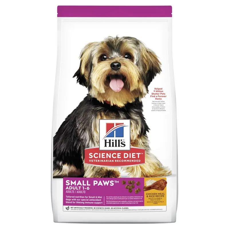 Hills Science Diet Adult Small Paws Chicken Dry Dog Food 1.5kg :->>
