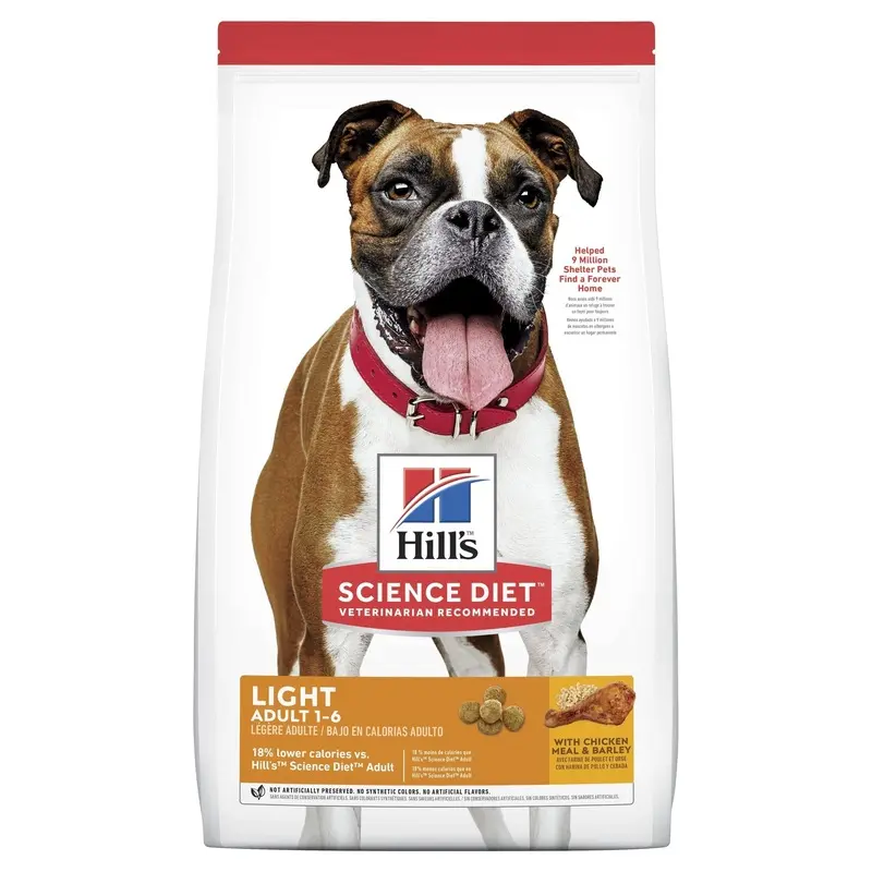Hills Science Diet Light Adult Dry Dog Food 12kg :->>