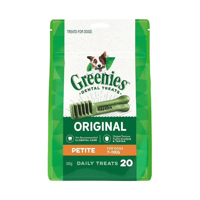Greenies Dog Original Dental Treats for Petite Dogs 340g