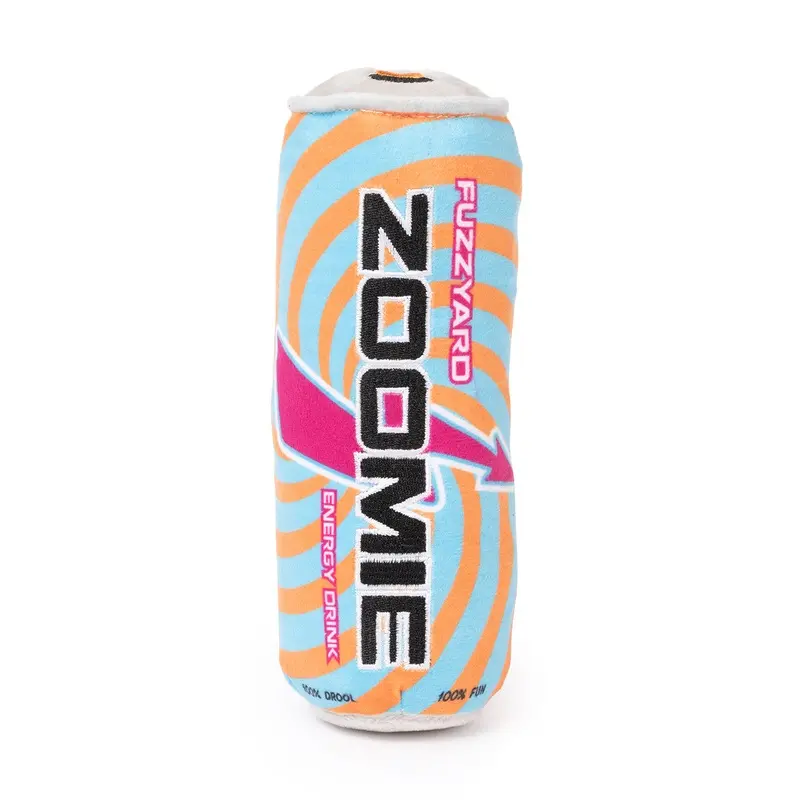 FuzzYard Zoomie Energy Drink Soft Dog Toy :->>