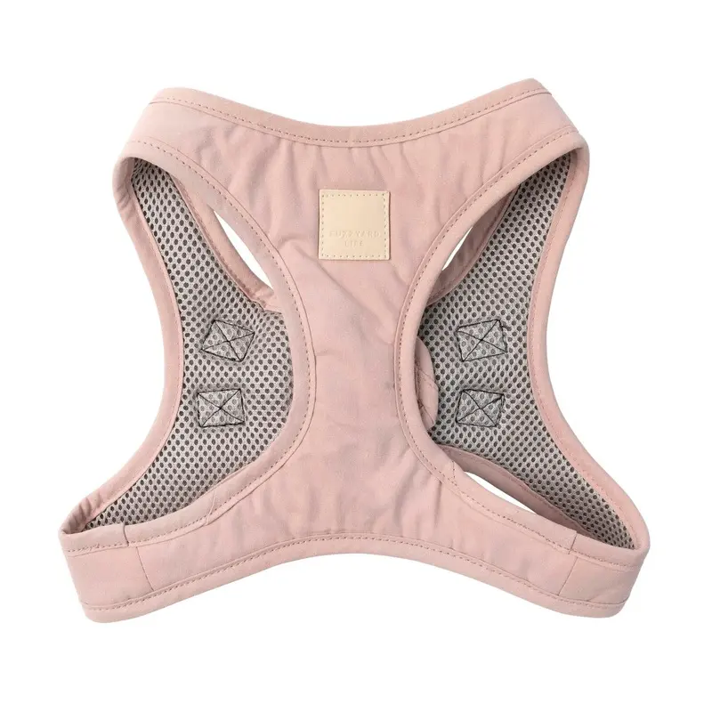 FuzzYard Life Step In Dog Harness Soft Blush Medium