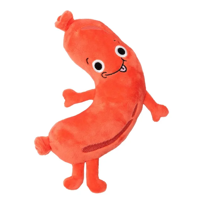 FuzzYard Meatheads Brad Wurst Soft Dog Toy :->>