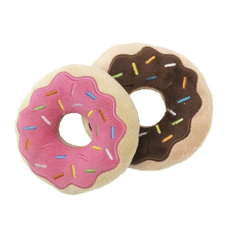 FuzzYard Dog Toy Donuts 2 Pack :->>