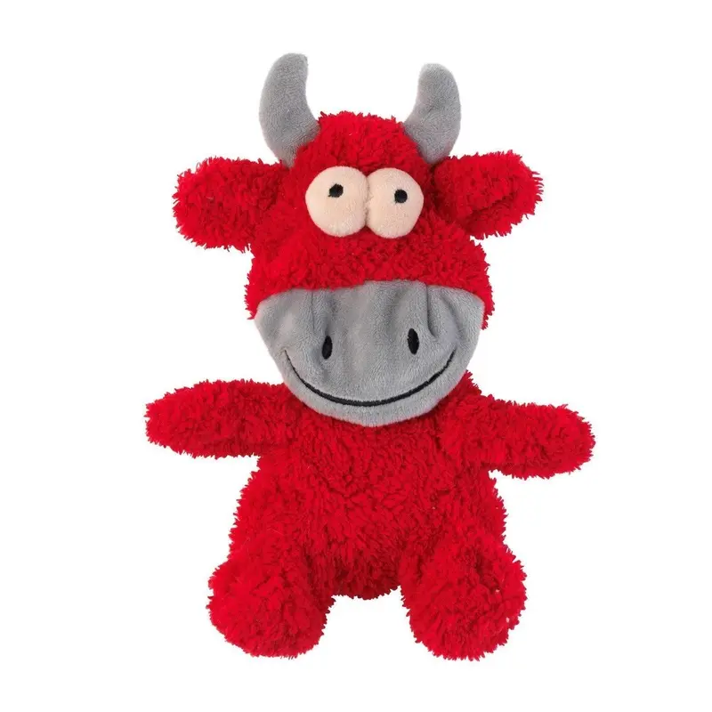 FuzzYard Dog Toy Flat Out Nasties Jordan the Bull :->>