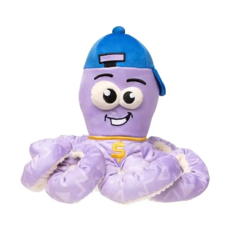 FuzzYard Dog Toy Hip Hoptapus Octopus :->>
