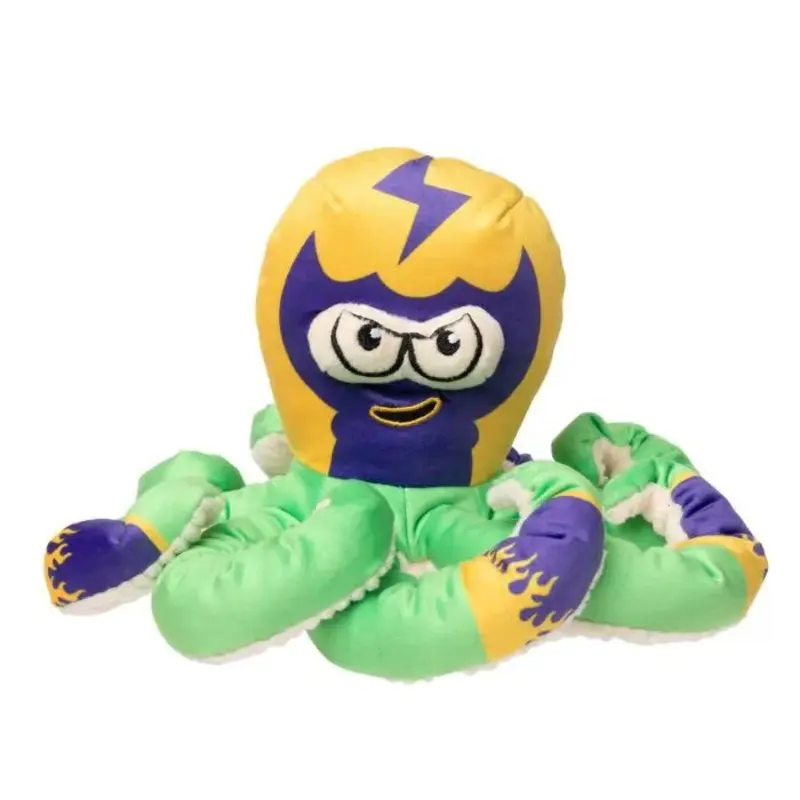 FuzzYard Dog Toy Octo the Outrageous Octopus :->>