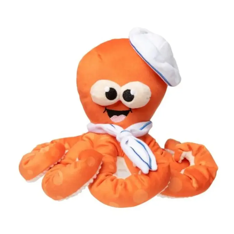 FuzzYard Dog Toy Sailor Squiggles Octopus :->>