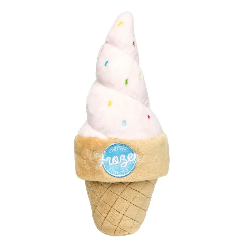 Fuzzyard Dog Toy Soft Serve Icecream :->>