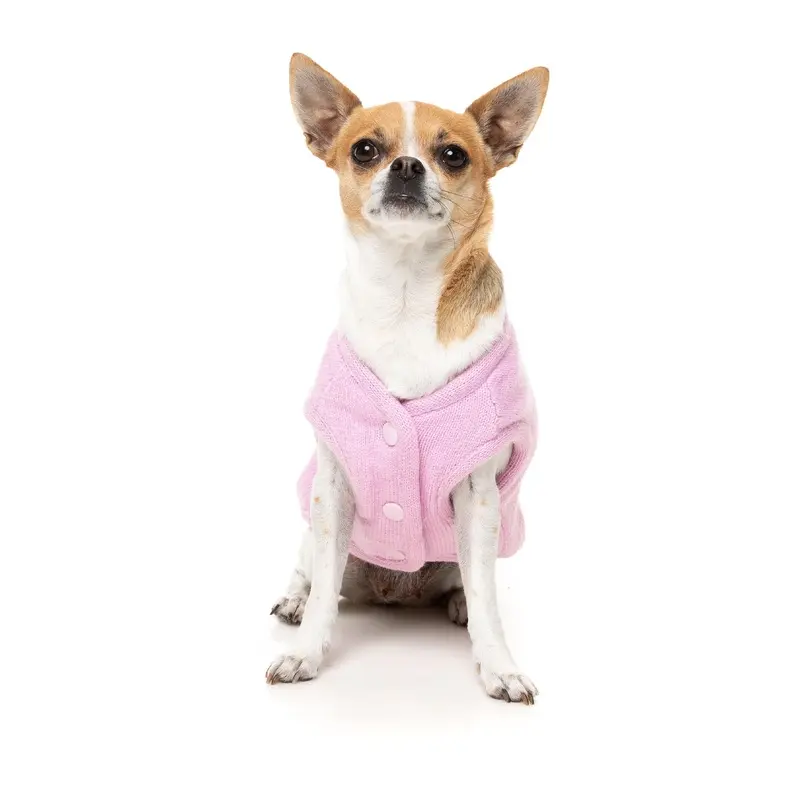 FuzzYard Dog Apparel Jacket Fleur Pink Size 3 ^+^