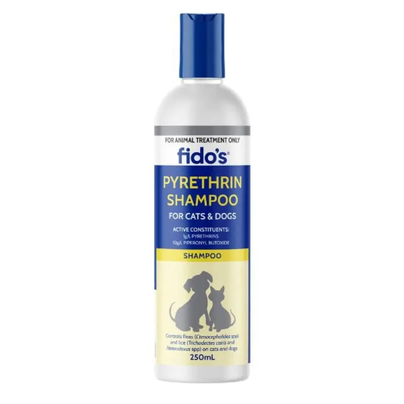 Fidos Pyrethrin Shampoo 250ml :->>