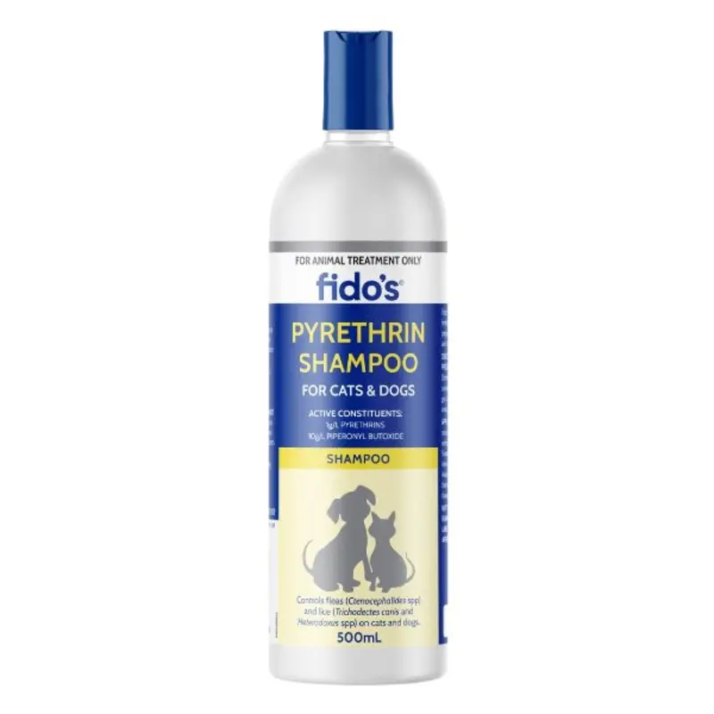 Fidos Pyrethrin Shampoo 500ml :->>