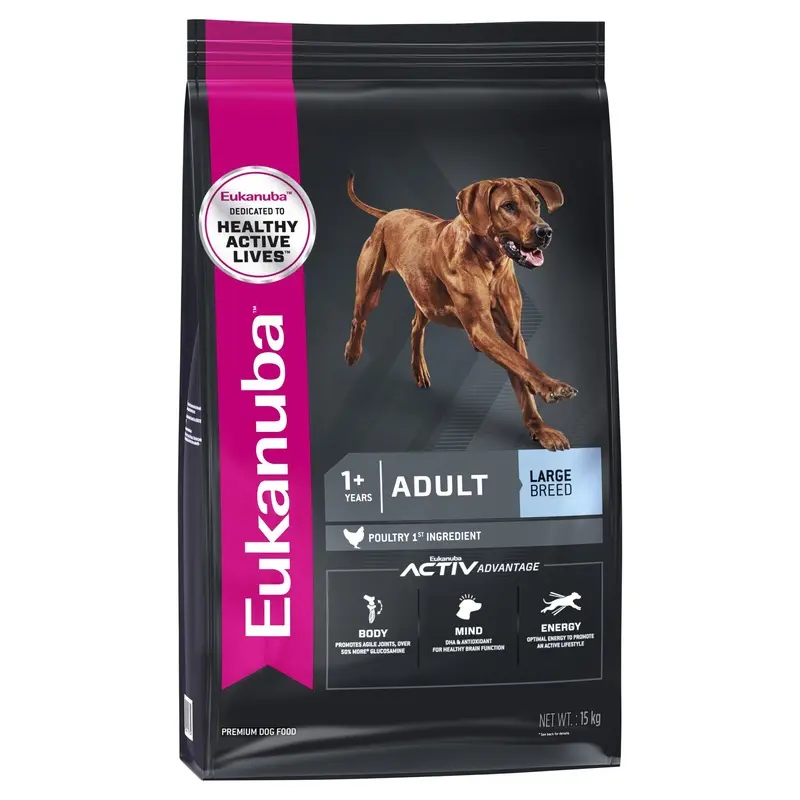 Eukanuba Dog Adult Large Breed Dry Food 15kg