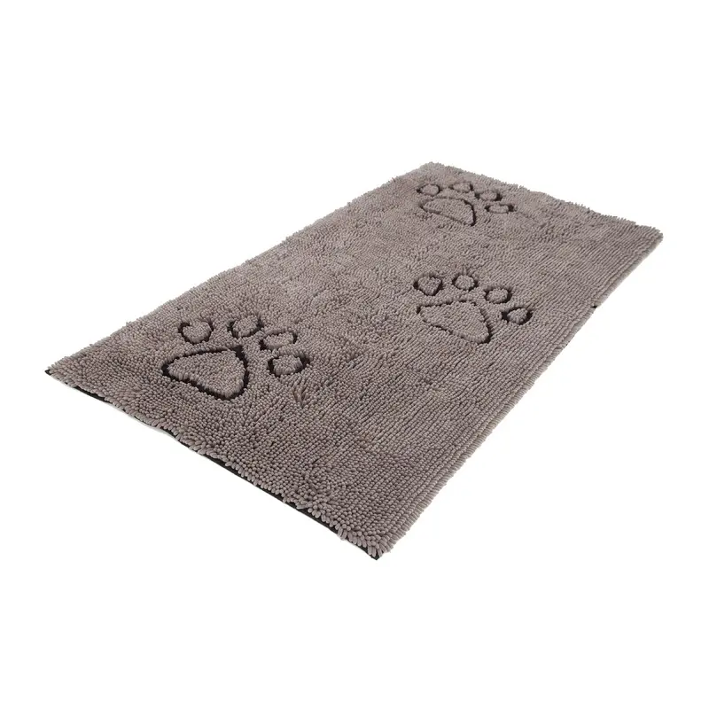 Dog Gone Smart Dirty Dog Doormat Runner Misty Grey :->>