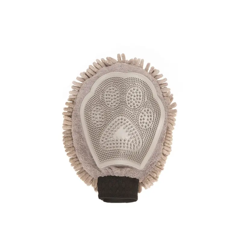 Dog Gone Smart Dirty Dog Grooming Mitt Misty Grey :->>