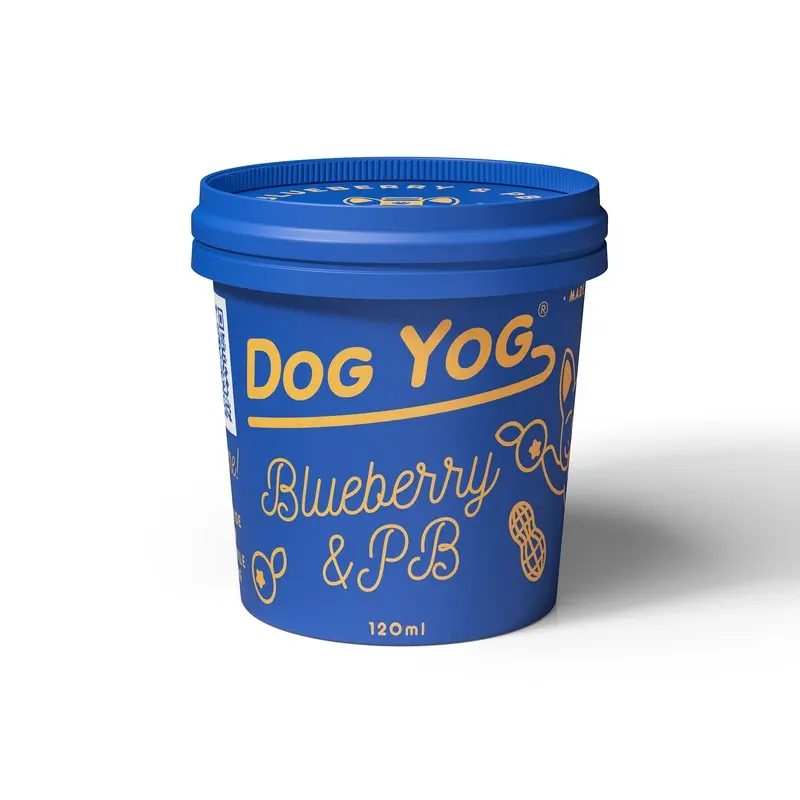 Dog Yog Frozen Blueberry and Peanut Butter Dog Ice Cream 120ml