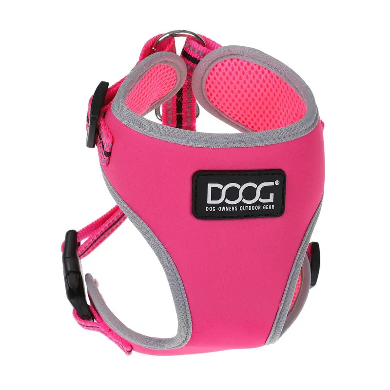 DOOG Neoflex Neoprene Lady Neon Pink Dog Harness Medium